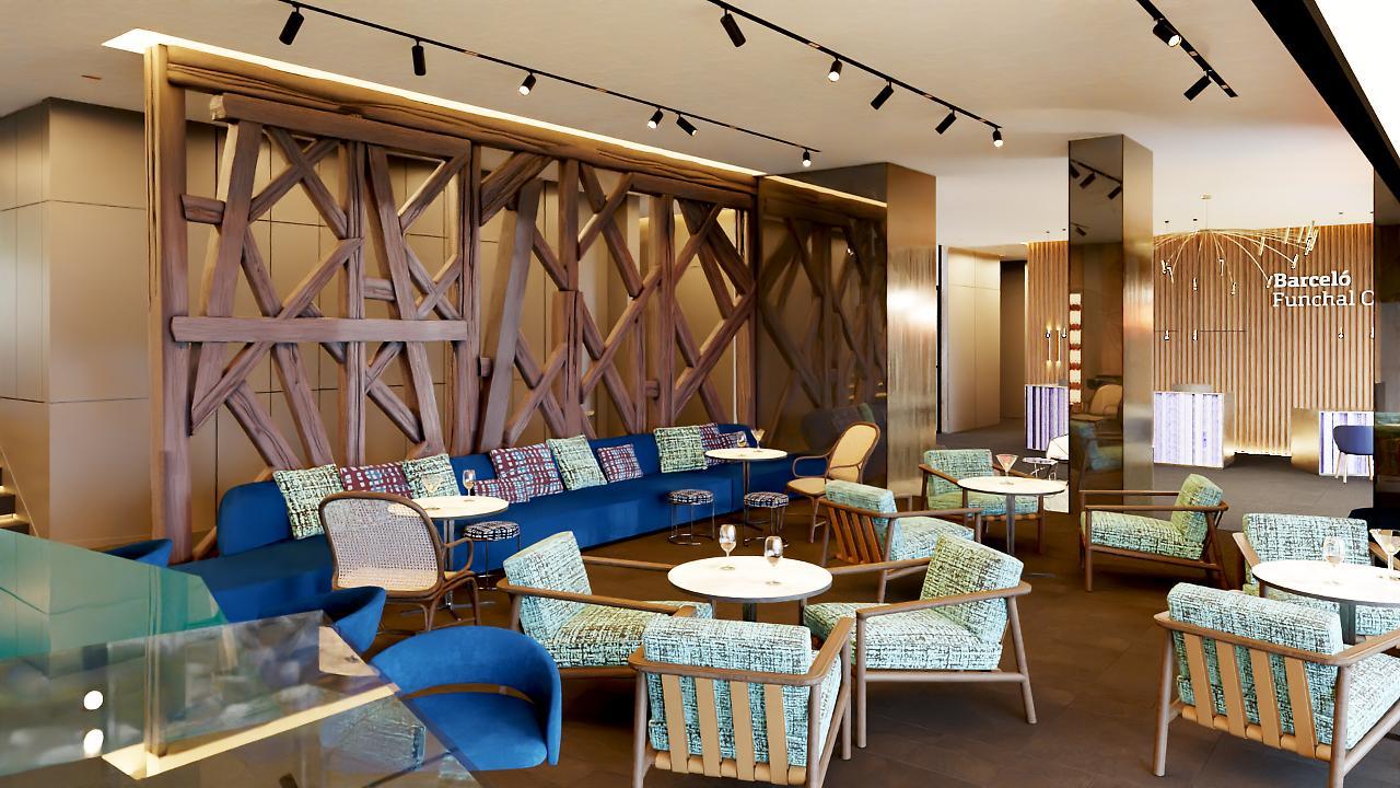 Hotel Barcelo Funchal Oldtown Exteriér fotografie The Lounge at the airport